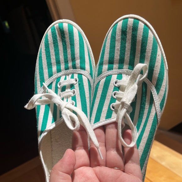 Vintage Made in the UK striped shoes - Picture 3 of 6